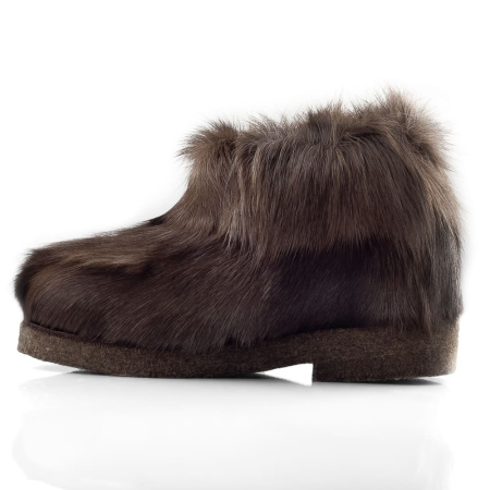 Полуботинки женские из камуса оленя